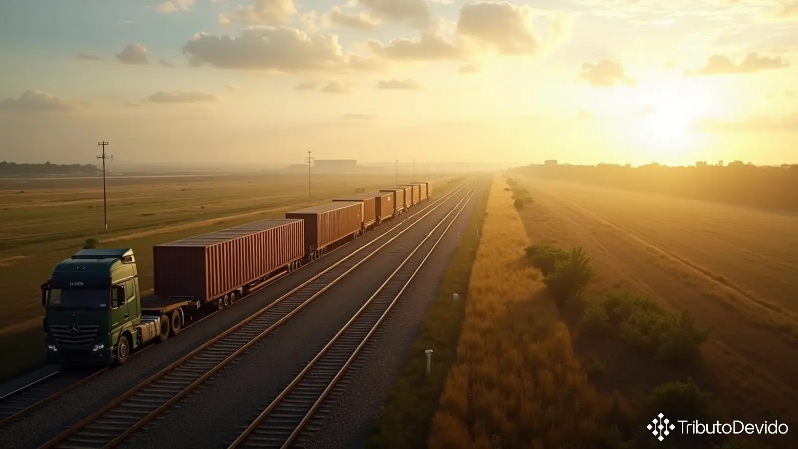 Transbordo intermodal cereais aplica percentual 8% IRPJ lucro presumido