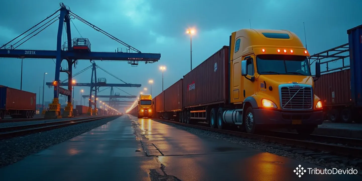 Transbordo Intermodal Cereais IRPJ CSLL Lucro Presumido